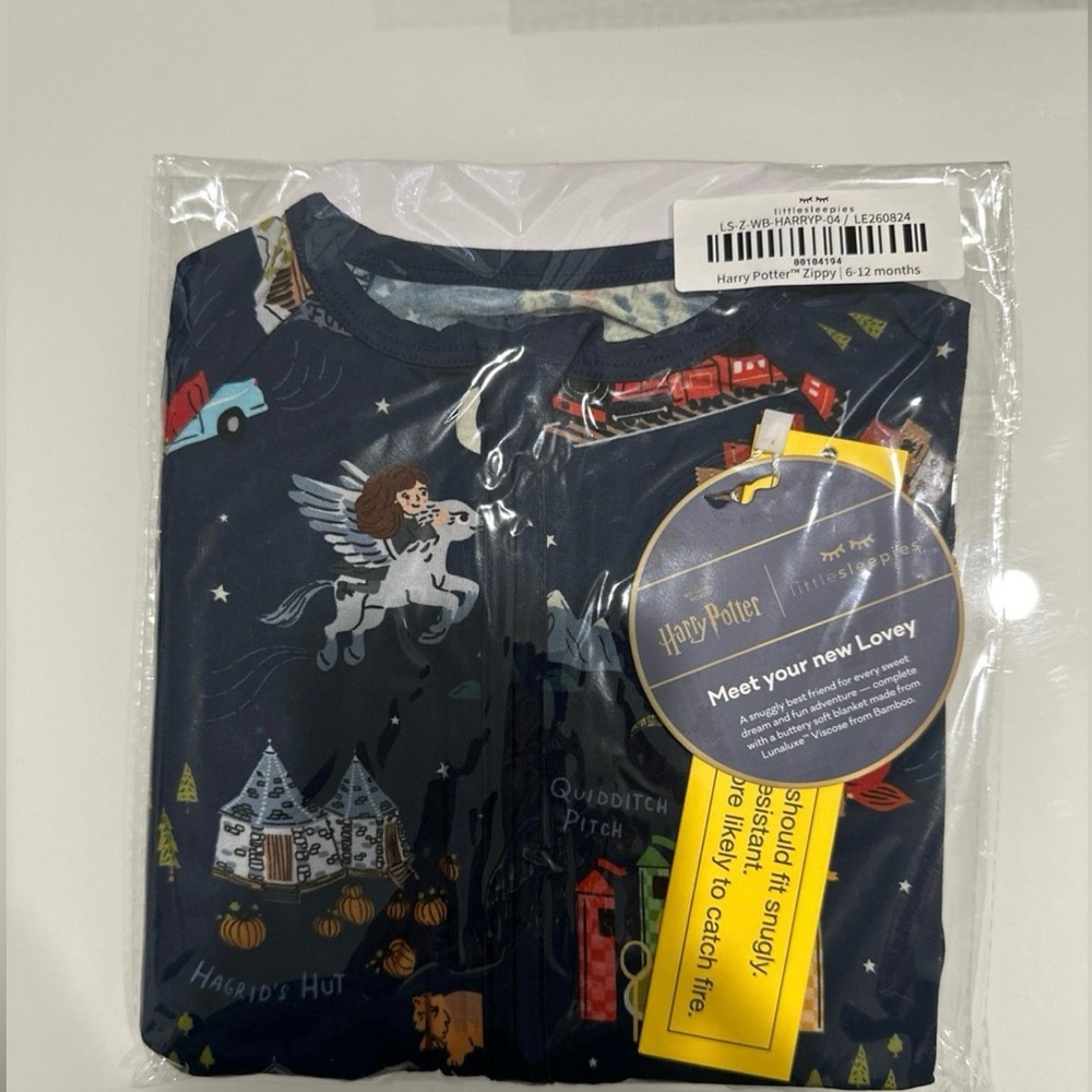Harry Potter zippy 6-12 month little sleepies